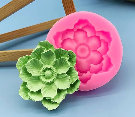 Silikonová forma 3D Lotus květ